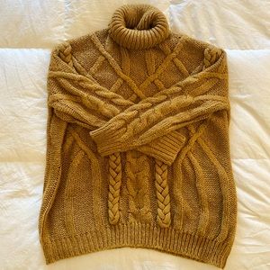 Cable Knit Oversized Sweater